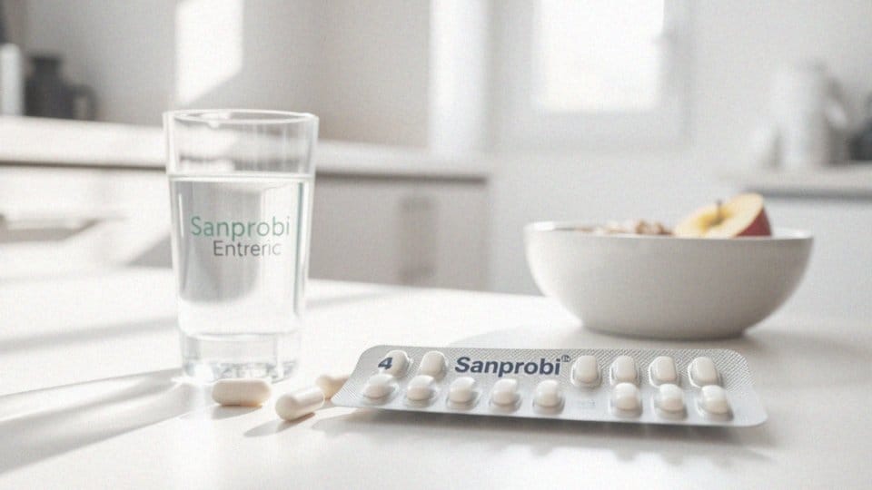 Jak powinno się przyjmować kapsułki Sanprobi 4 Enteric?