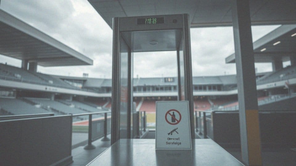Jakie przedmioty są zabronione na stadionie?