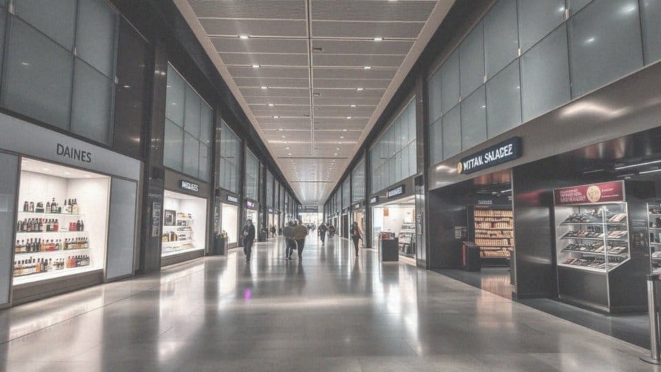 Czy dostępność nocnych zakupów zależy od konkretnego portu lotniczego?