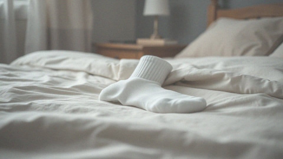 Dlaczego warto nosić bawełniane skarpetki na noc?