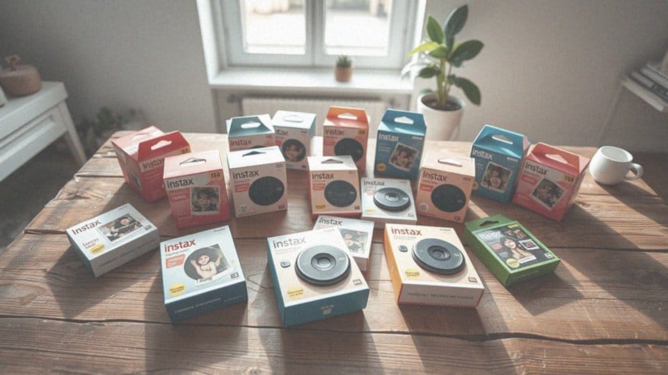 Jakie są rodzaje wkładów do instax?
