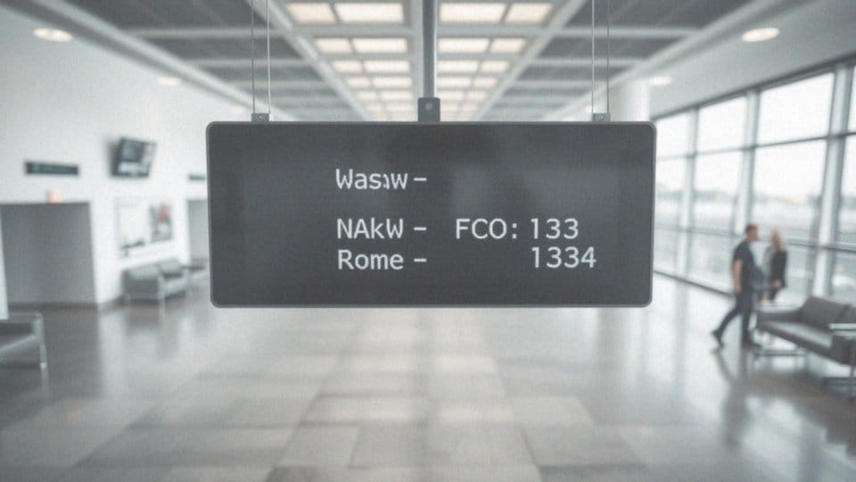 Ile wynosi dystans między Warszawą a Rzymem?