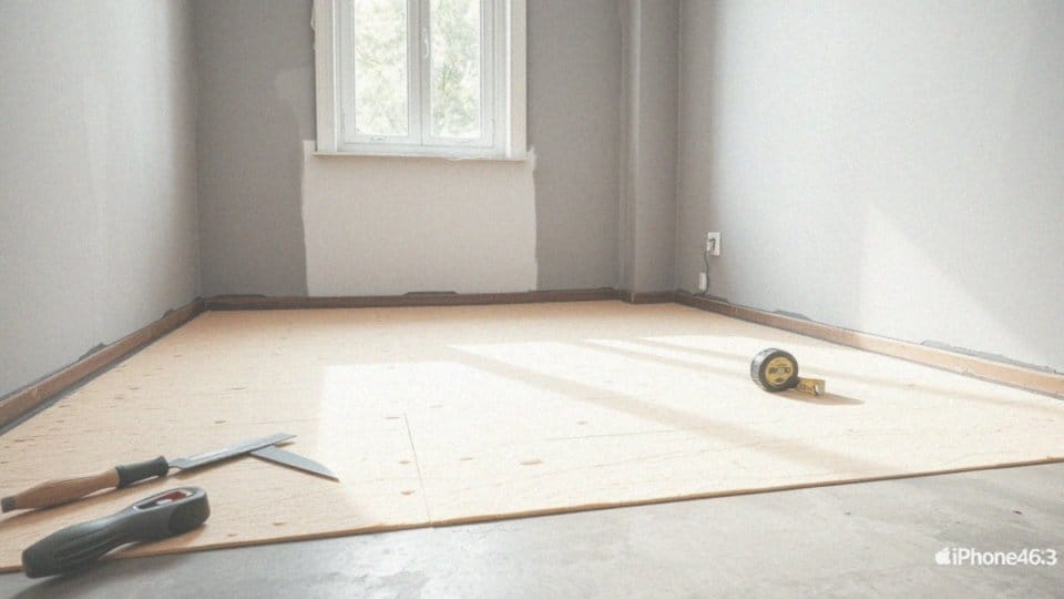 How to ensure correct installation of cienka izolacja termiczna podłogi?
