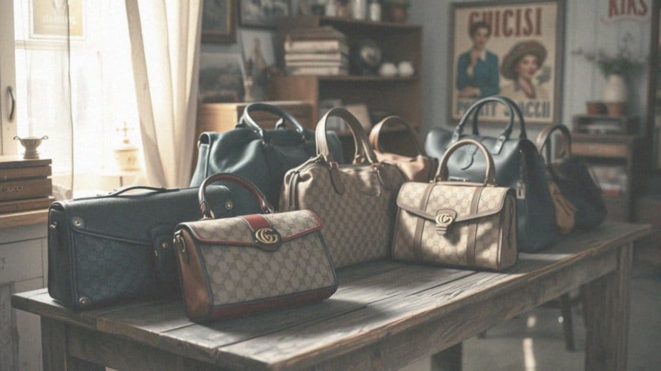 W jakich kolorach można znaleźć używane torebki Gucci?