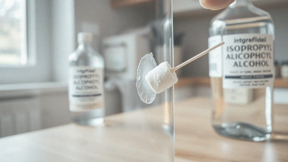 Dlaczego alkohol jest skuteczny w eliminacji kleju?
