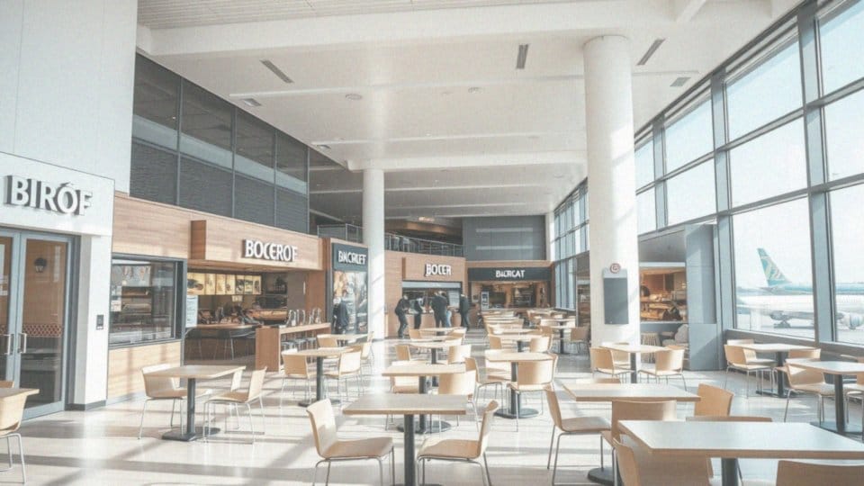 Jakie lokale gastronomiczne są dostępne na lotnisku?