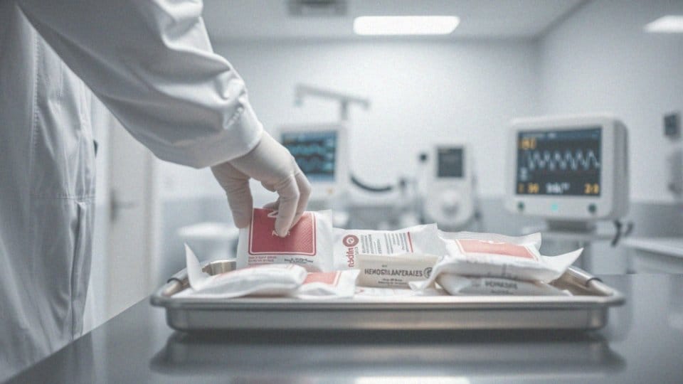 Jakie są najczęstsze przypadki użycia opatrunków hemostatycznych?