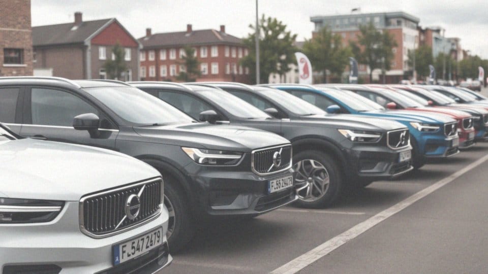 Jakie kolory dostępne są w używanym Volvo XC40?