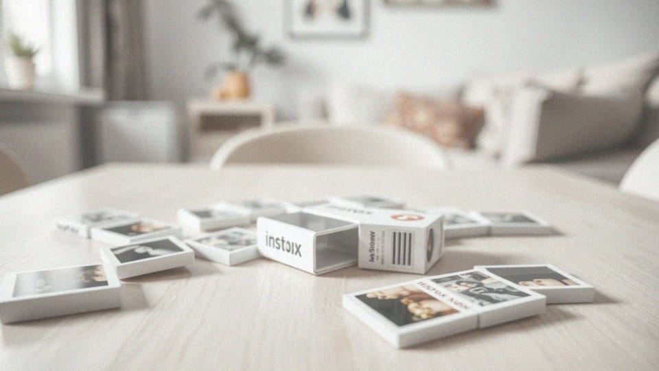 Co oferują wkłady instax mini?