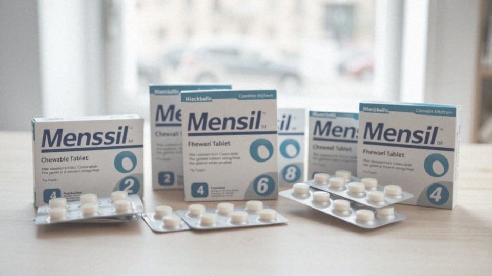 Jakie są warianty opakowań Mensilu?