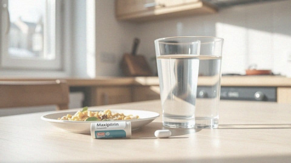 Co się stanie, jeśli Maxipirin zostanie zażyty po posiłku?