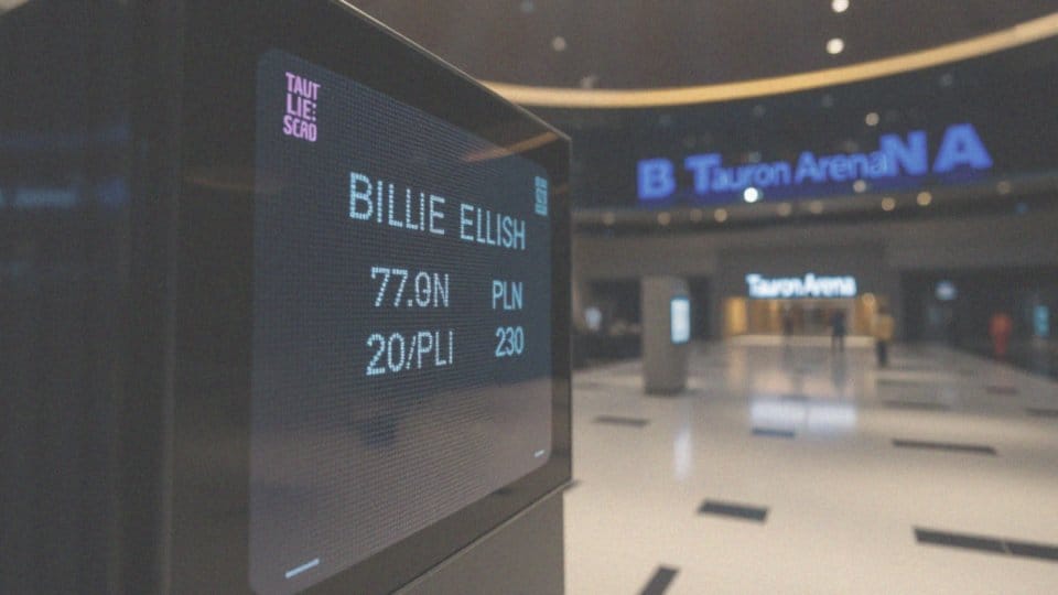 ile kosztują bilety na koncert Billie Eilish w Krakowie?