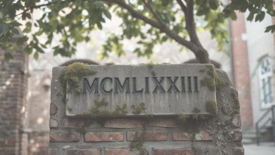 MCMLXXII ile to? Przeliczamy liczby rzymskie na arabskie