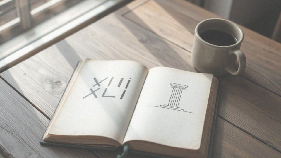 XLII – jaka to liczba? Odkryj tajemnice systemu rzymskiego